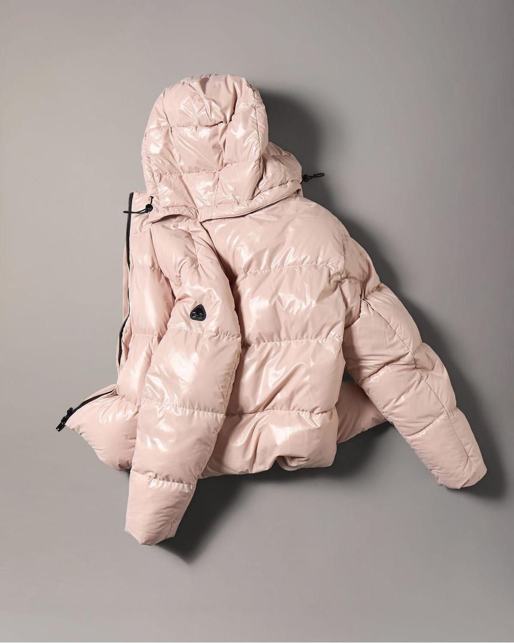 Moose Knuckles Pink Queens Reversible Down Puffer