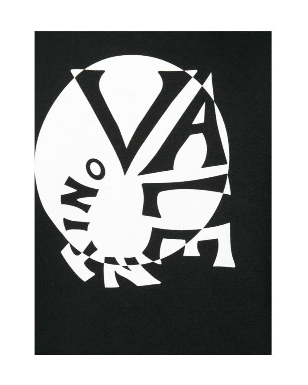 Valentino Black Logo Printed Hooded Sweater for men