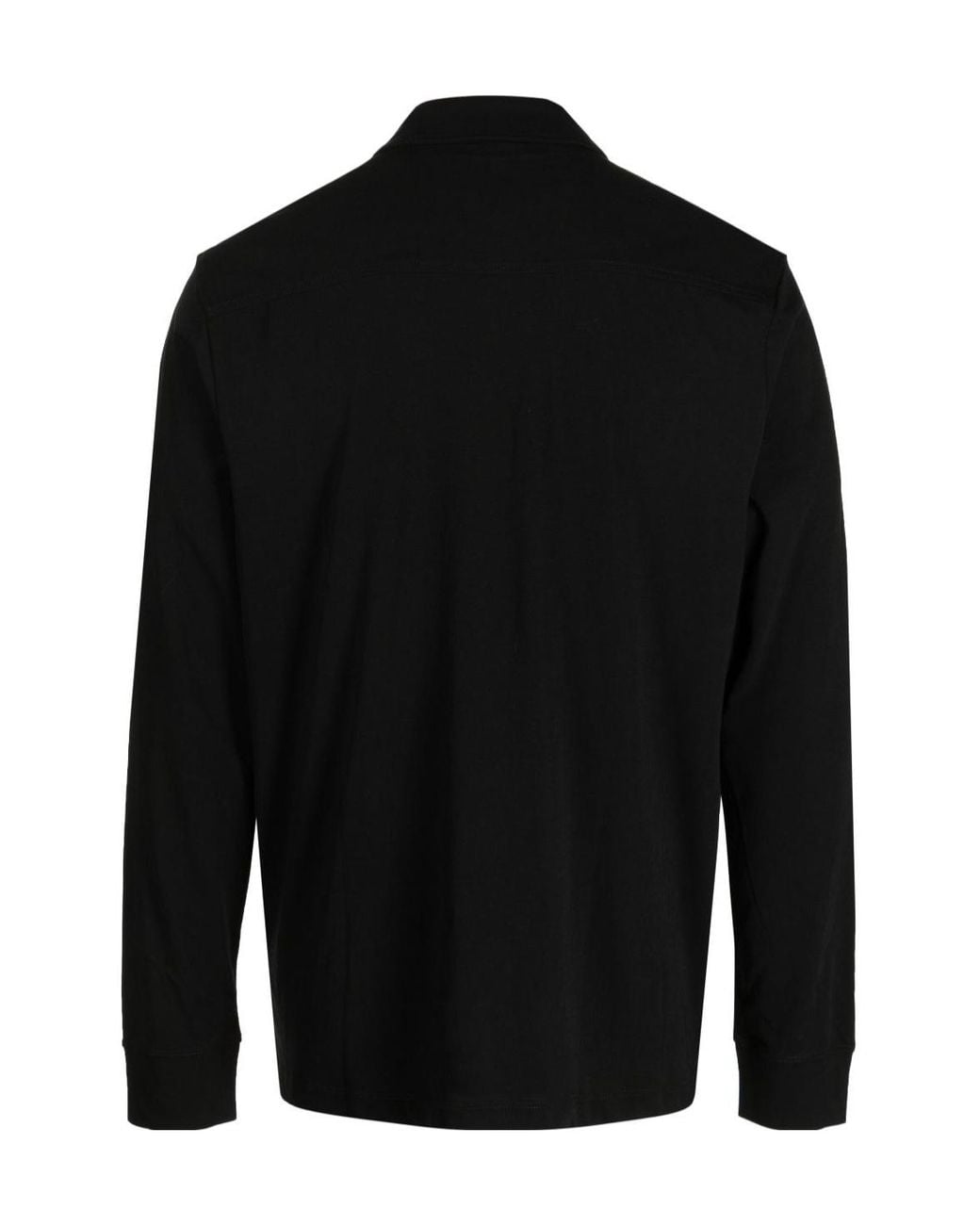 James Perse Black Long-Sleeved Shirt for men