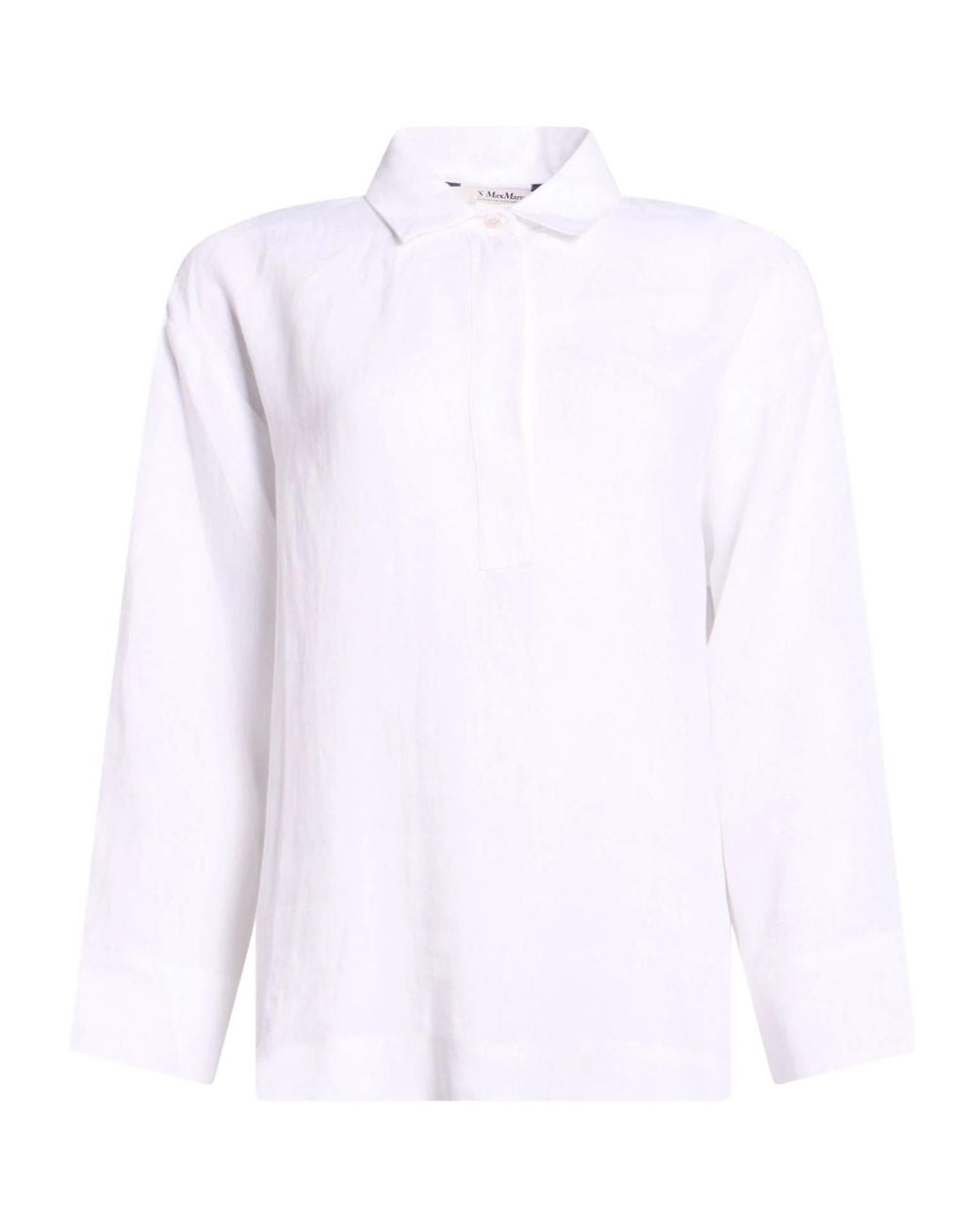 Max Mara White Long Sleeves Tops