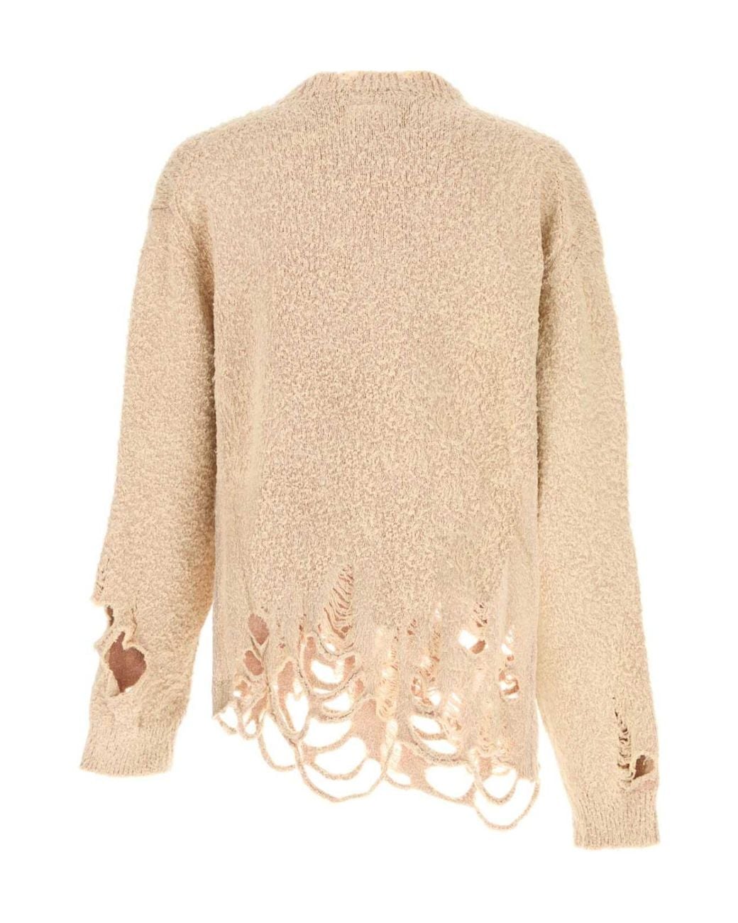 Doublet Natural Long-Sleeved Sweater for men