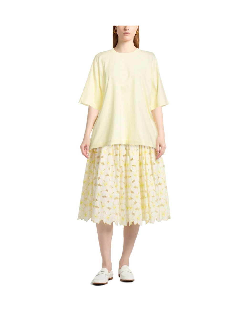 Burberry Natural Plain Basic T-Shirts