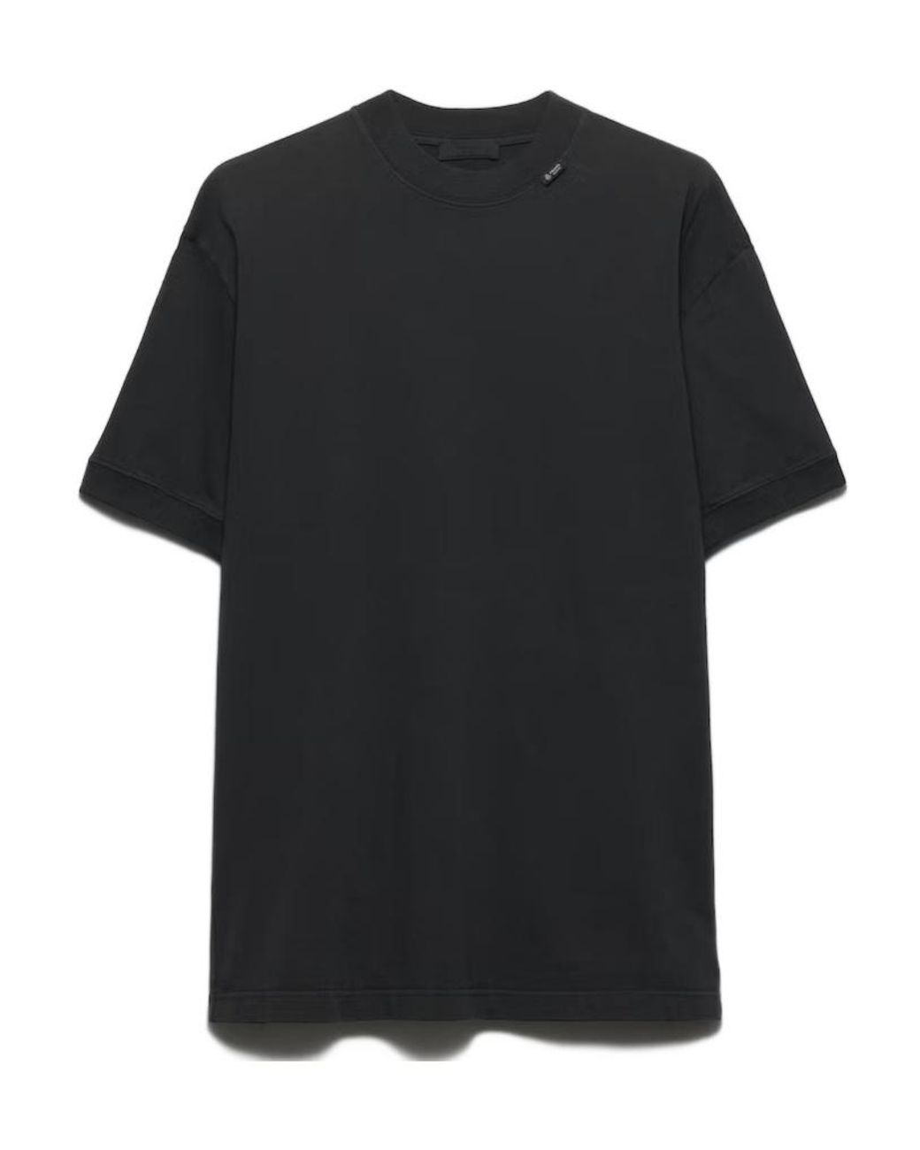 Prada Black Relaxed Fit T-Shirt for men