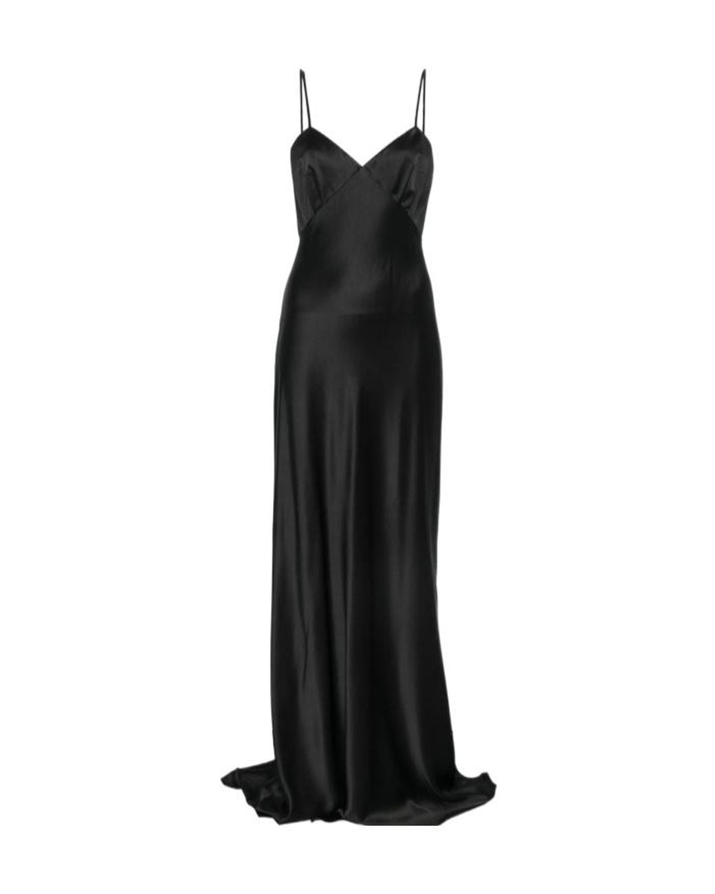 Max Mara Black Slip Dress