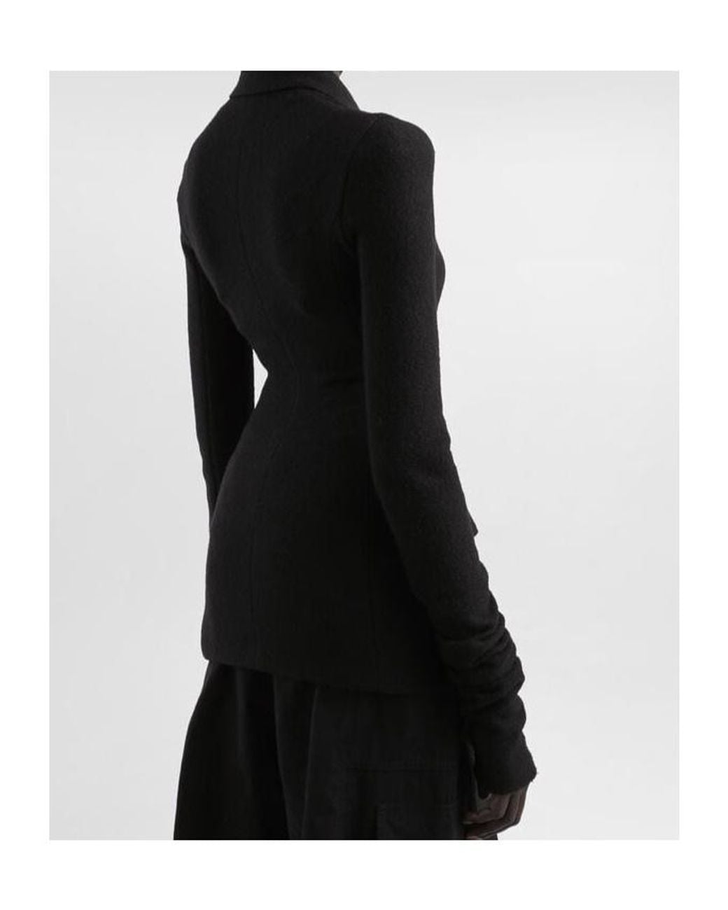 Dolce & Gabbana Black Double-Breasted Jacket