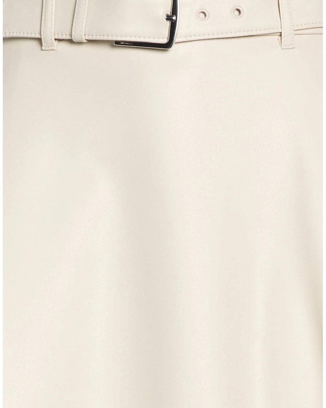 Max Mara White Solid-Color Maxi Skirt
