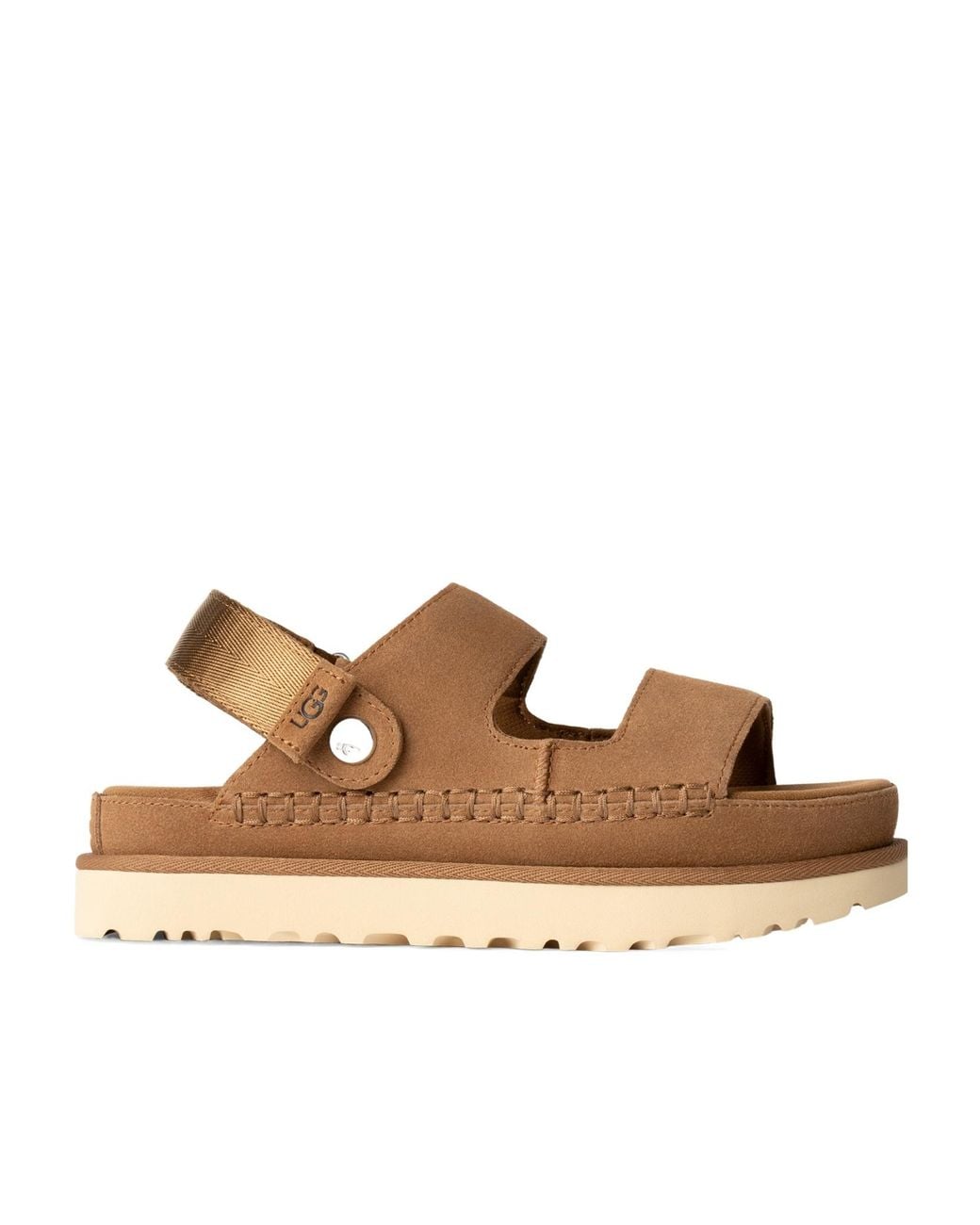 Ugg Brown Goldenstar Glide Sandals