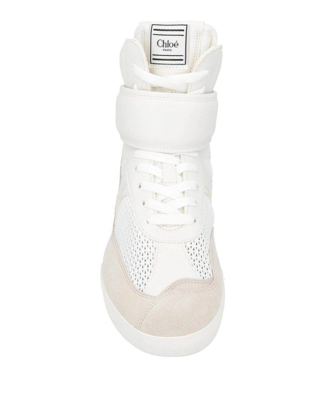 Chloé White High Top Sneakers