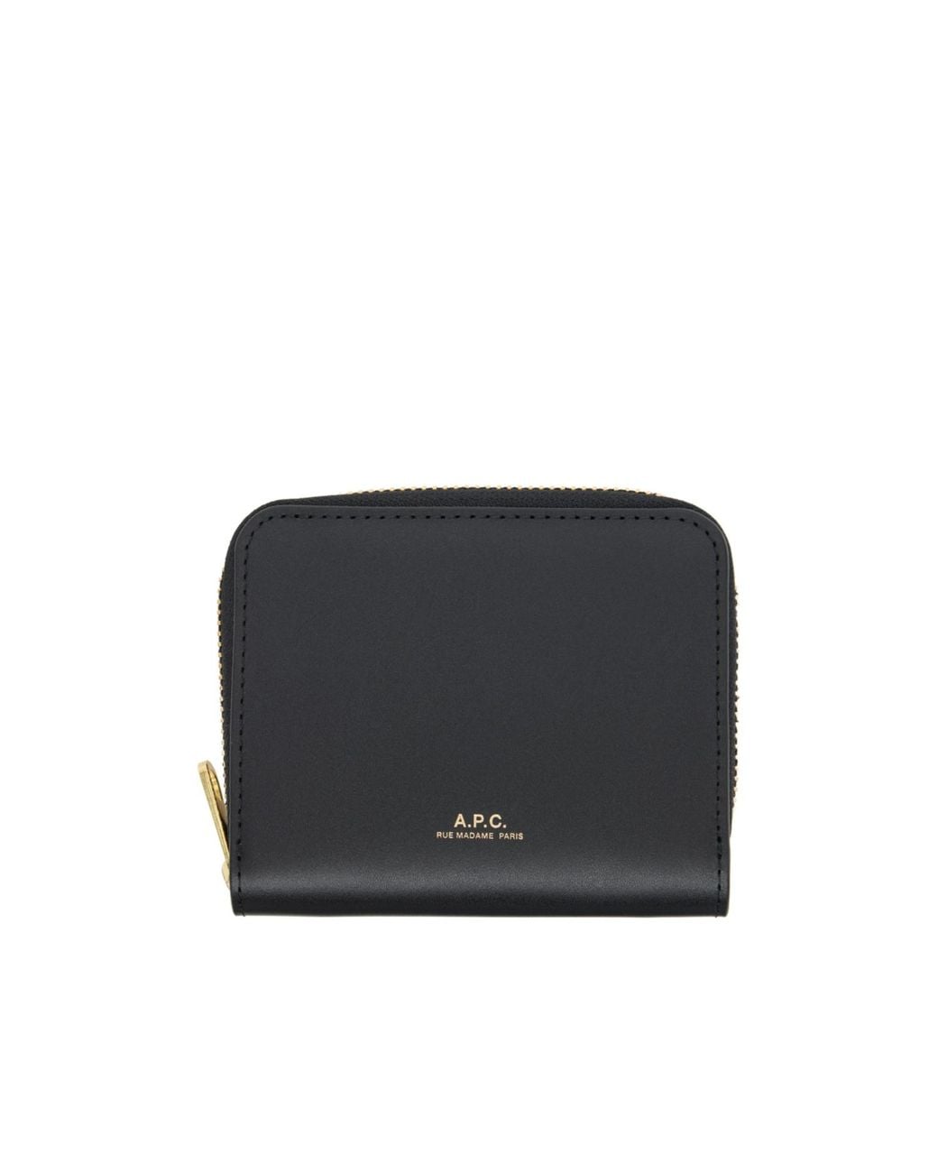 A.P.C. Black Chelsea Zip Wallet