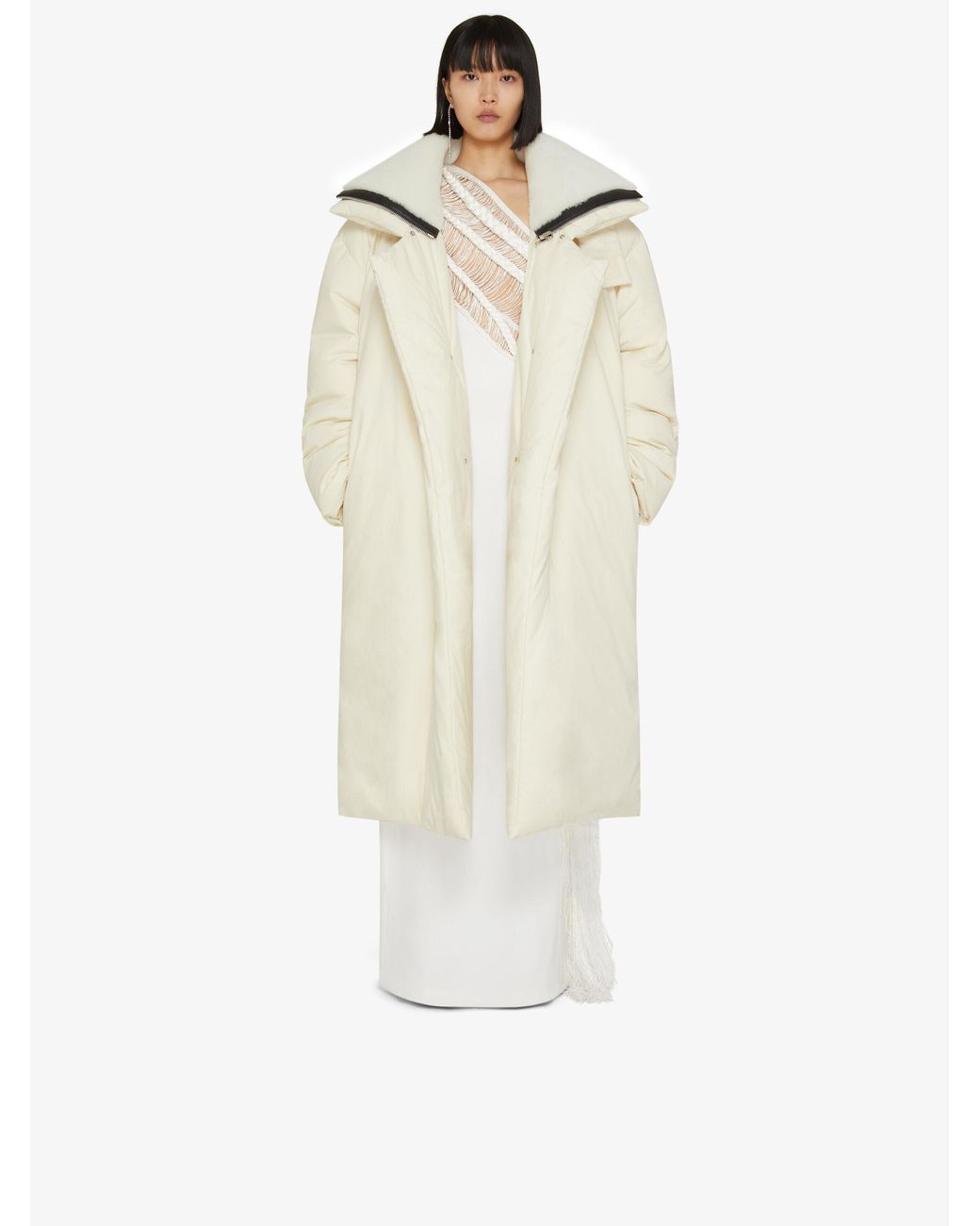 Givenchy White Extra Large Down Jacket