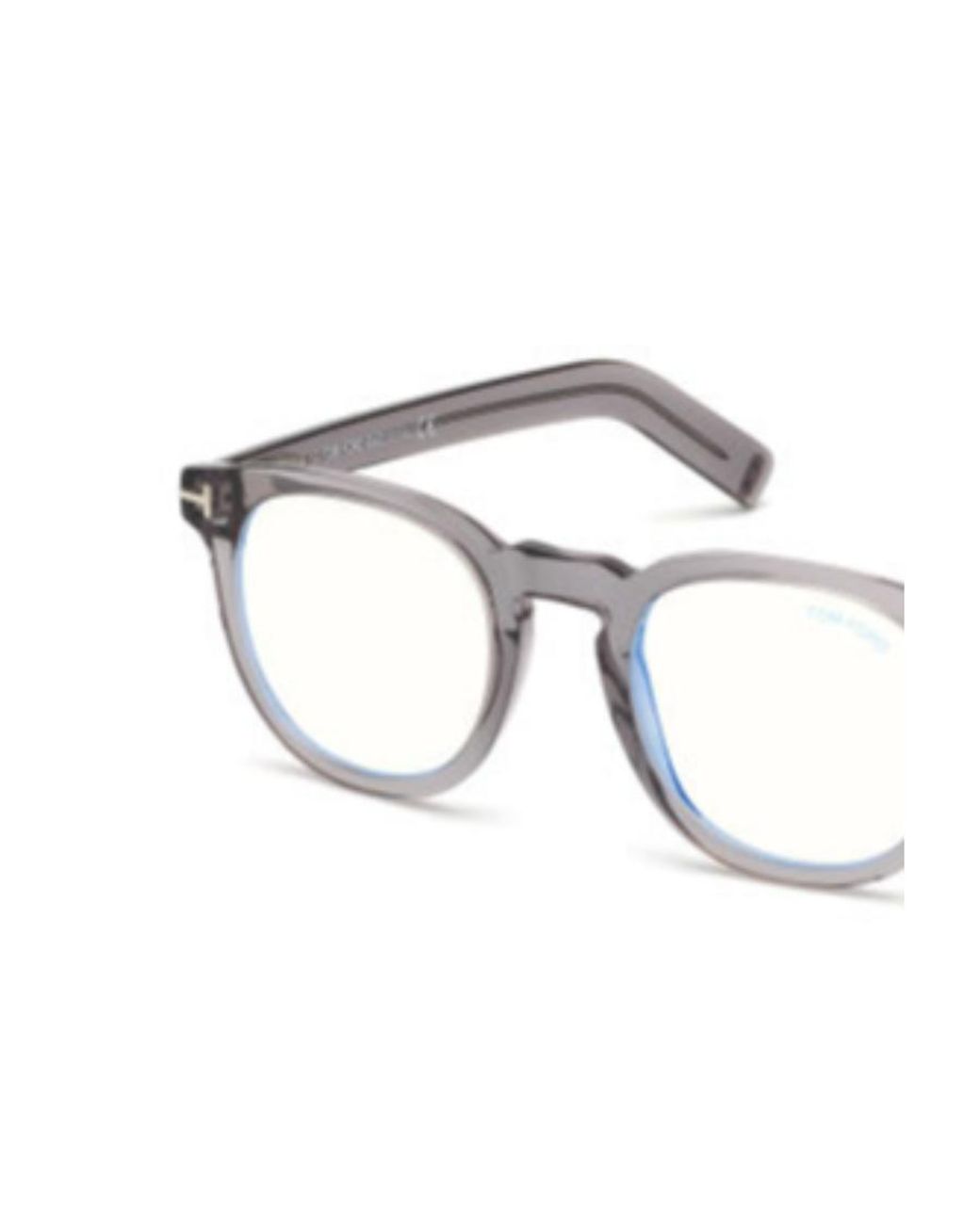 Tom Ford White Round Glasses for men