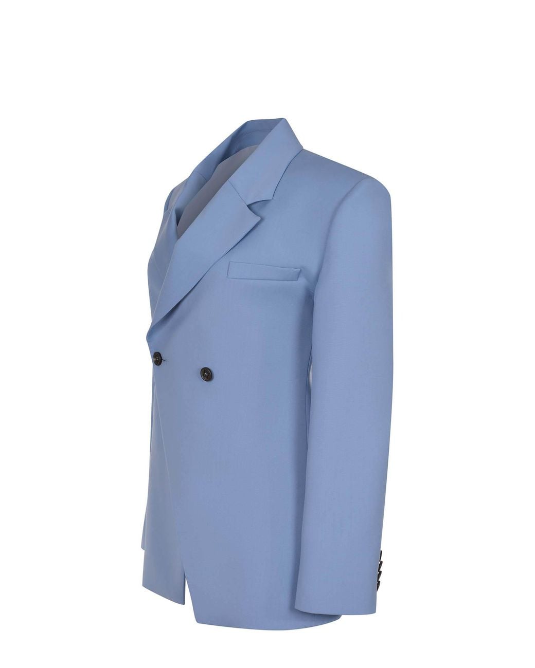GIUSEPPE DI MORABITO Blue Double-Breasted Jacket