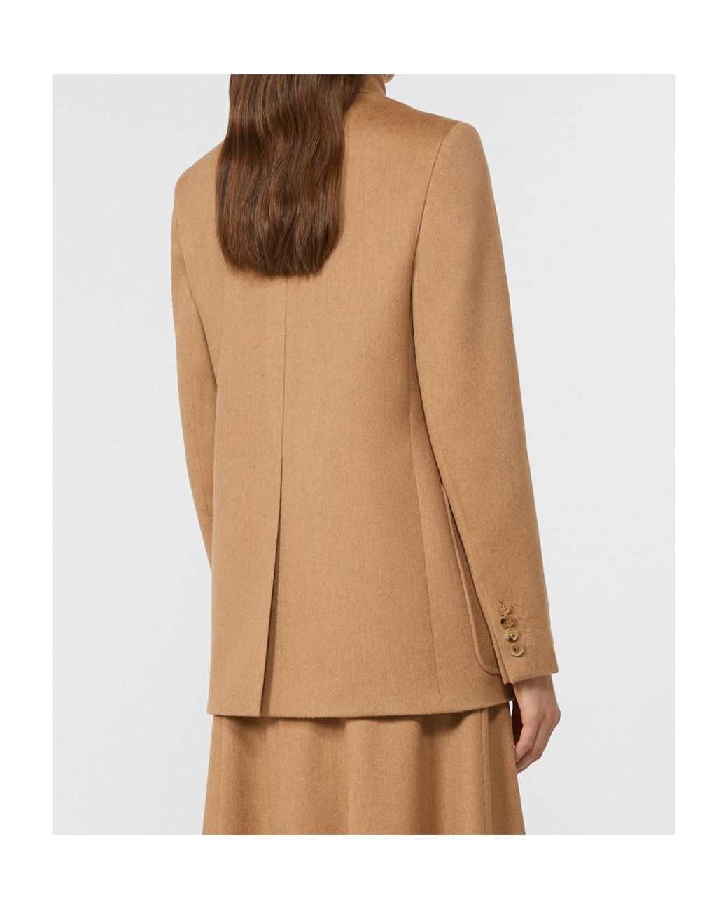 Max Mara Natural Belluno Single-Breasted Blazer