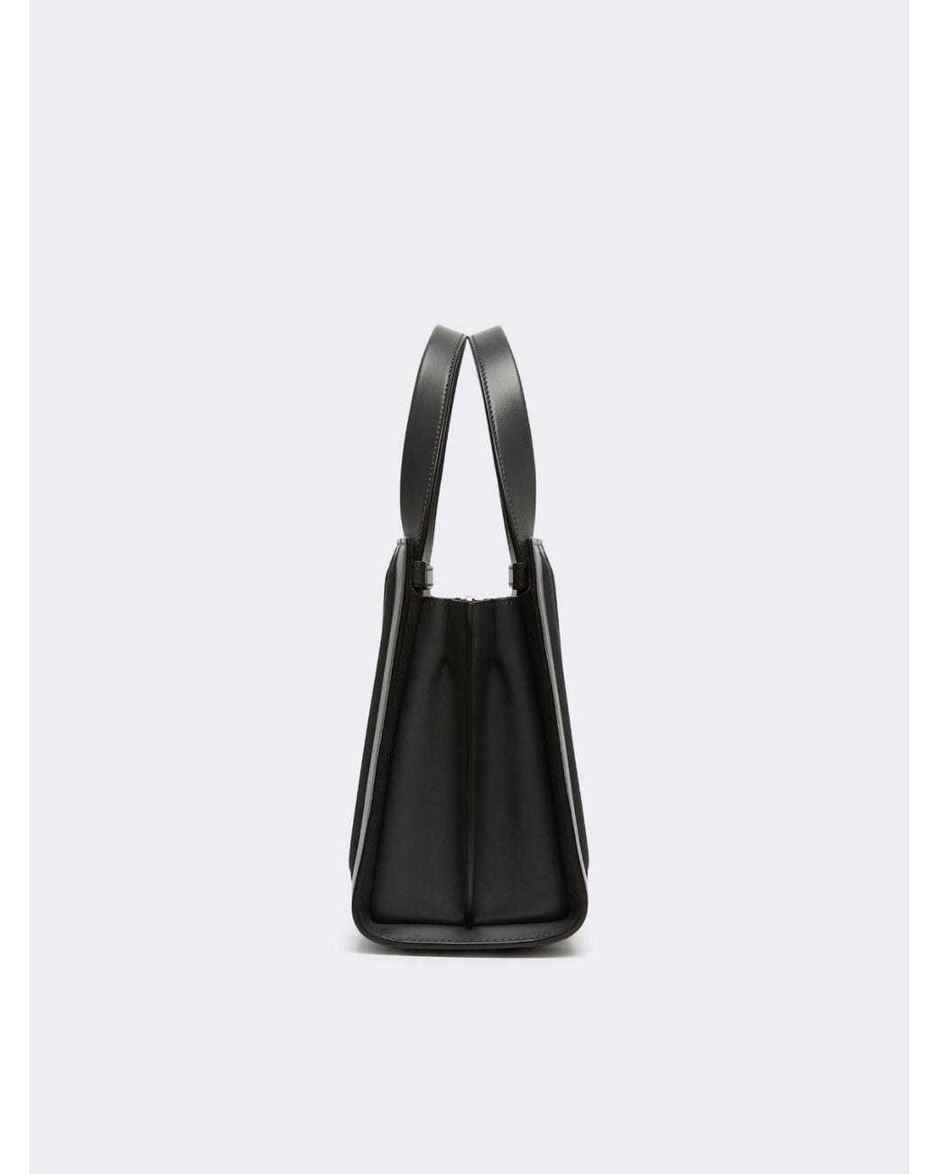 Max Mara Black Whitney Top Handle Bag