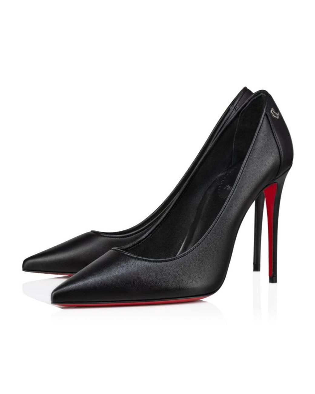 Christian Louboutin Black Sporty Kate Pointed Toe Pumps