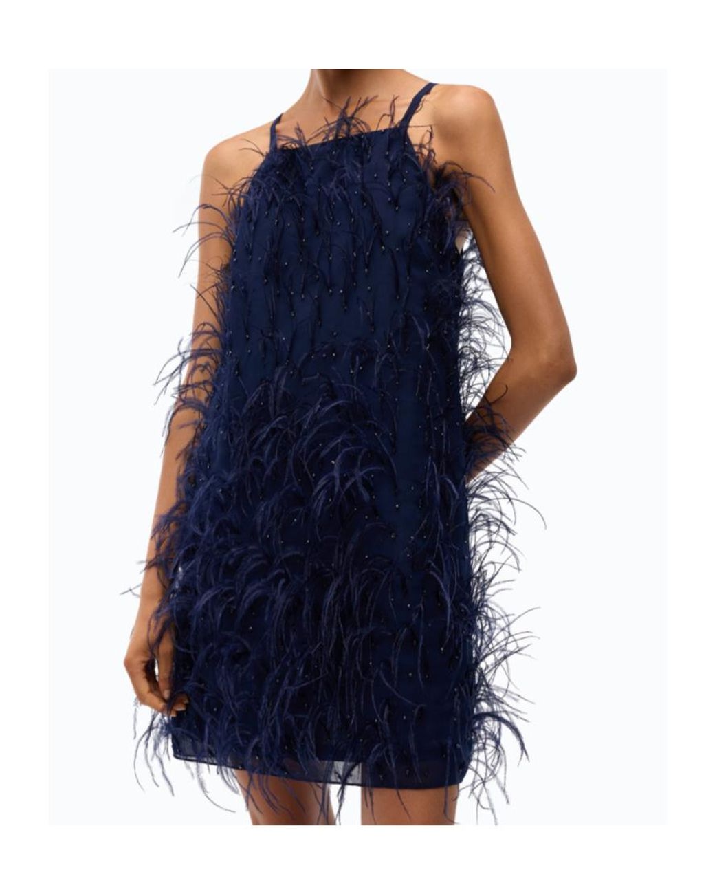 Pinko Blue Piripicchio Mini Dress