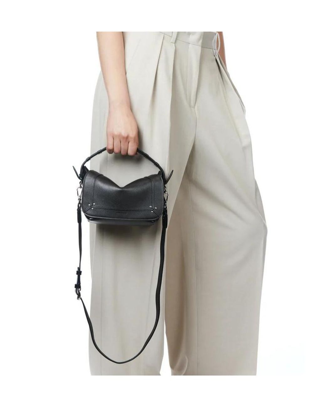 Jérôme Dreyfuss Black S Pepito Leather Tote Bag