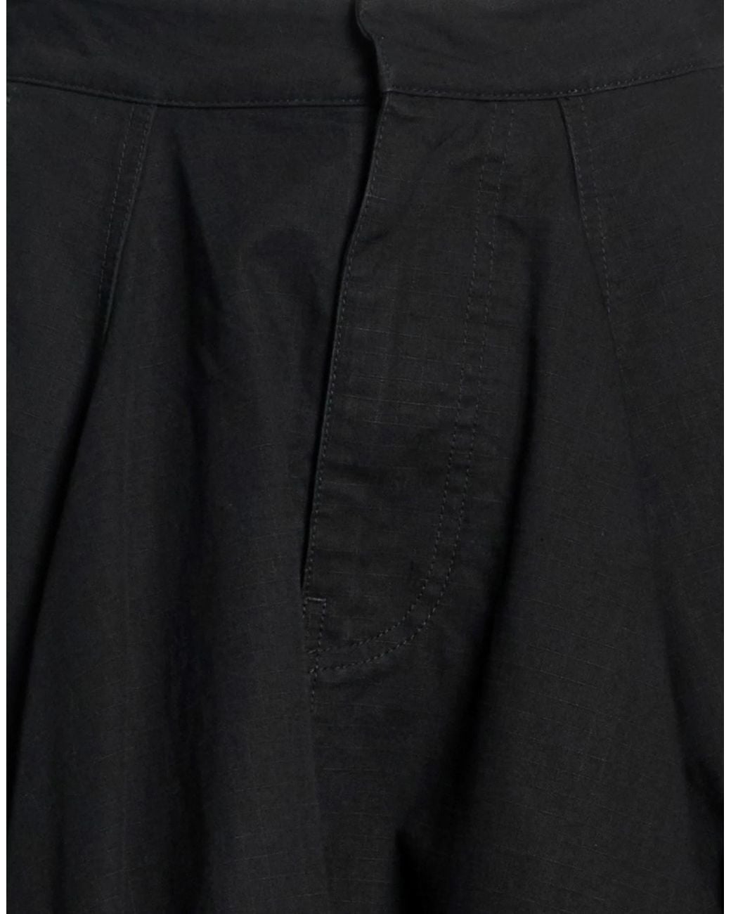 Balenciaga Black Solid-Colored Pleated Skirt