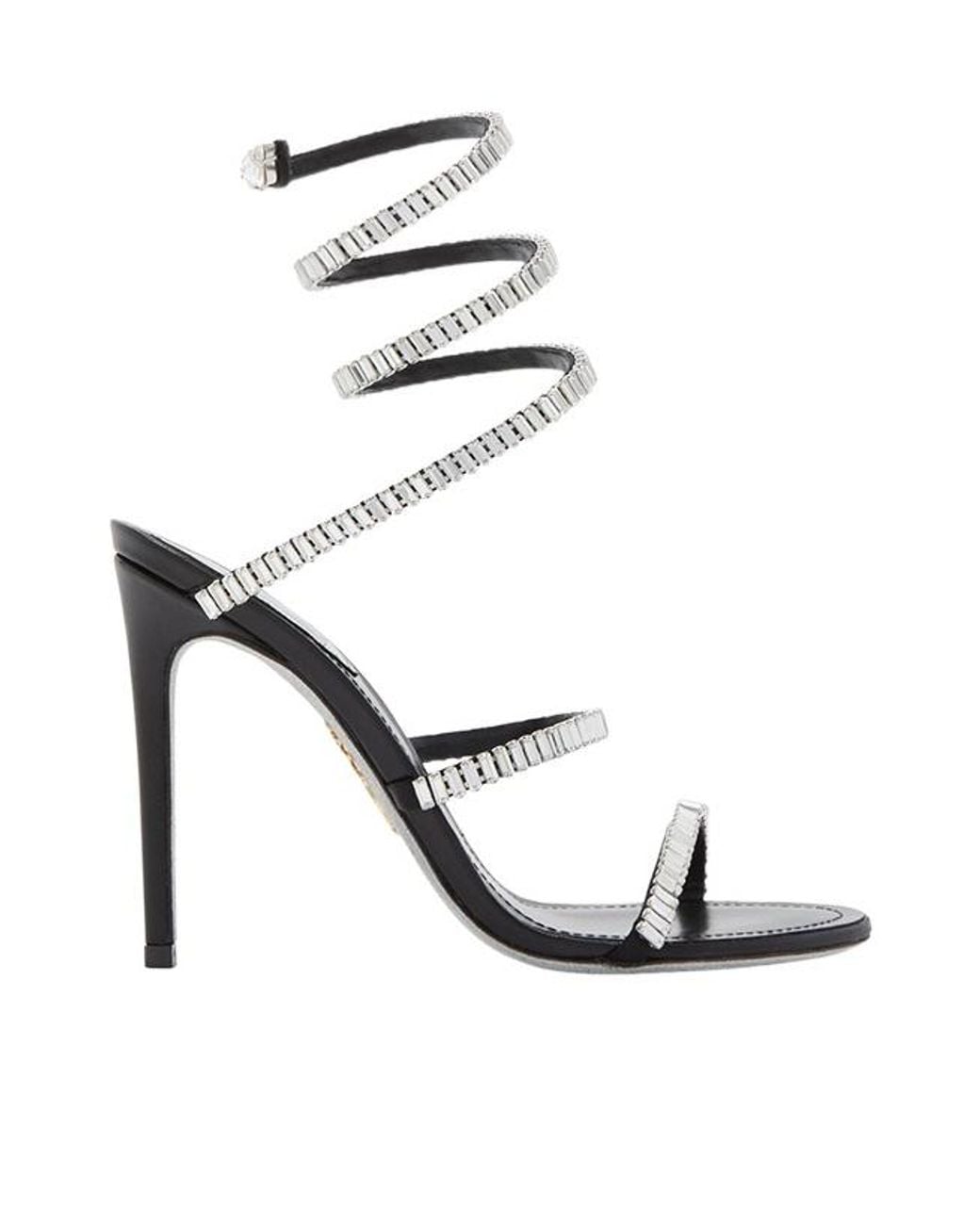 Rene Caovilla White René Caovilla Cleo Spark Sandals