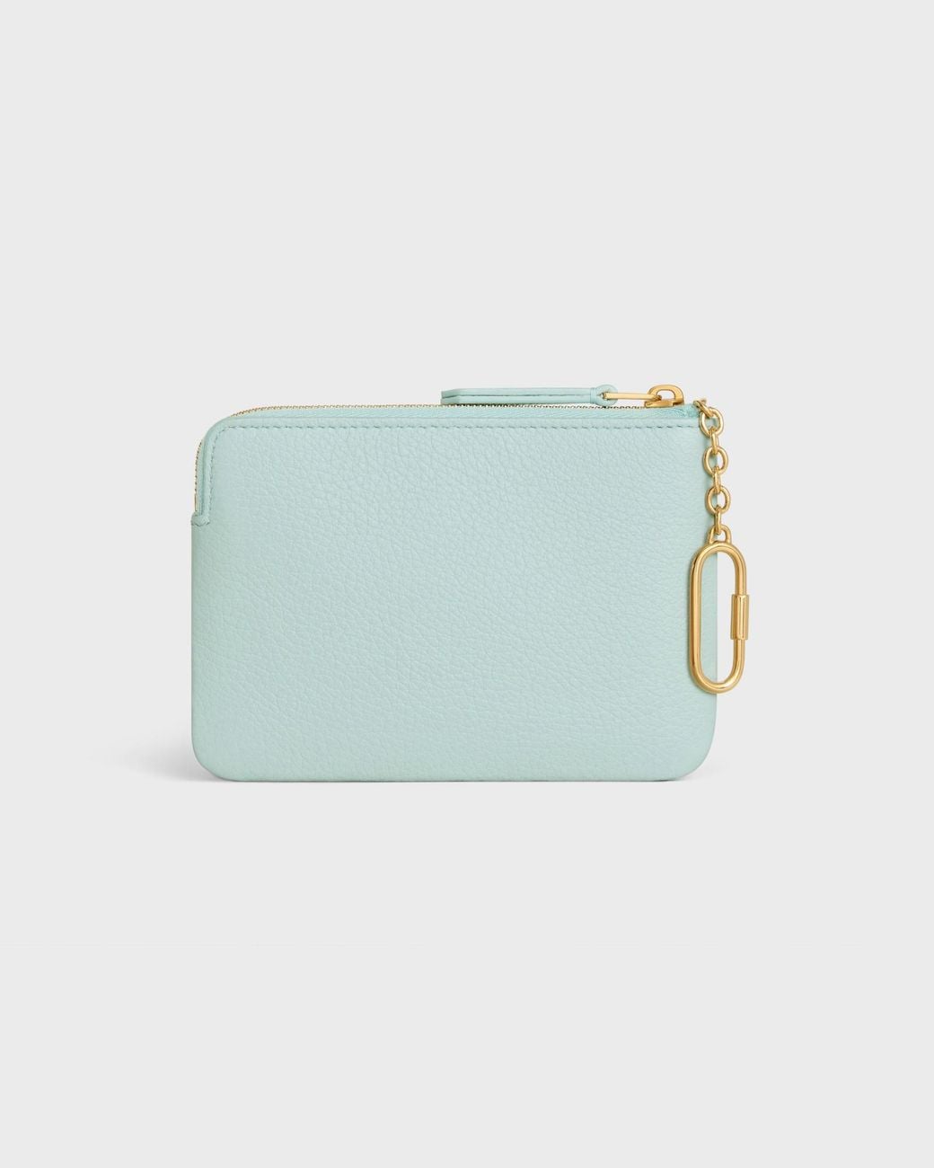 Céline Blue Coin Purse Triomphe Stamp