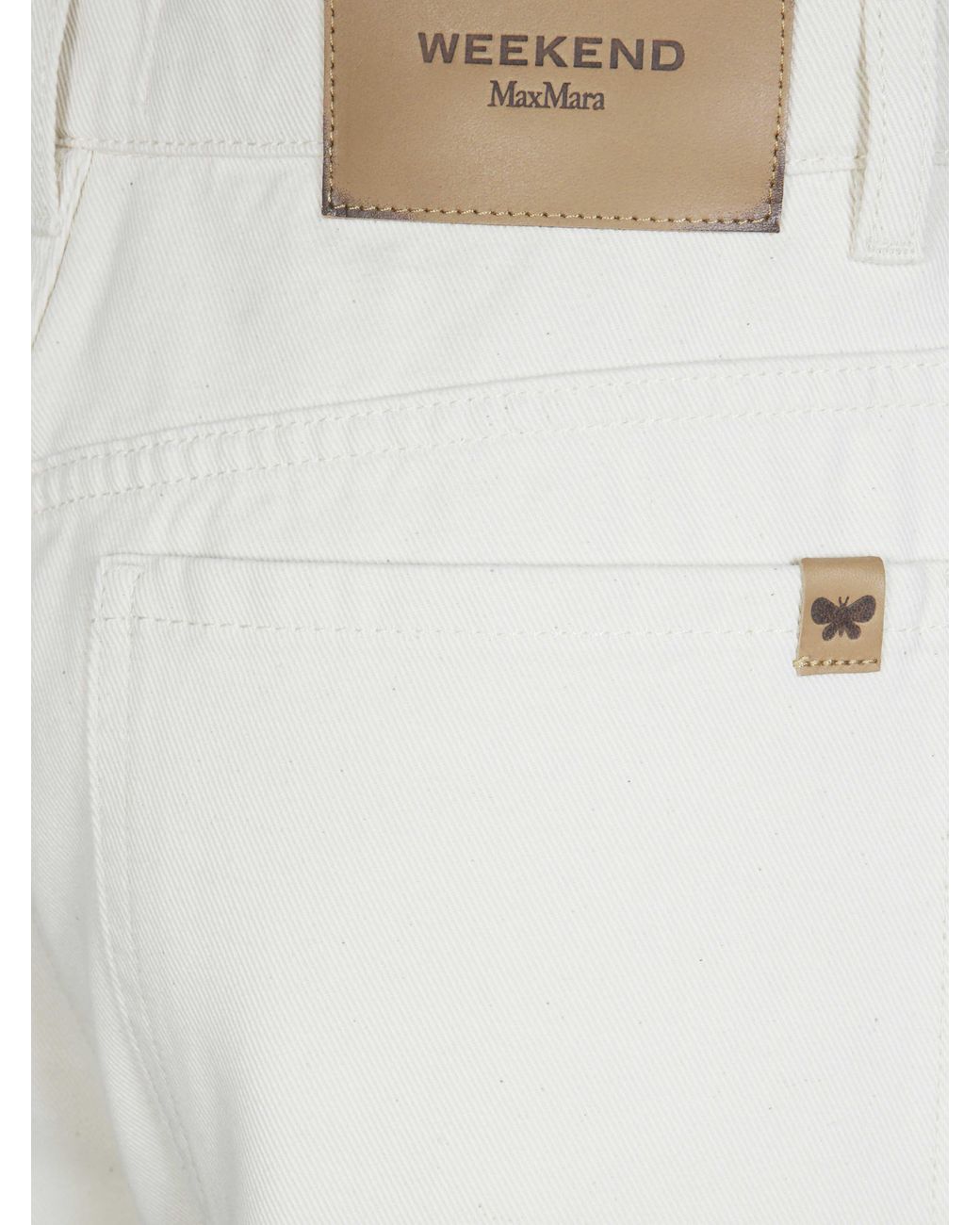 Weekend by Maxmara White Wide-Leg Jeans