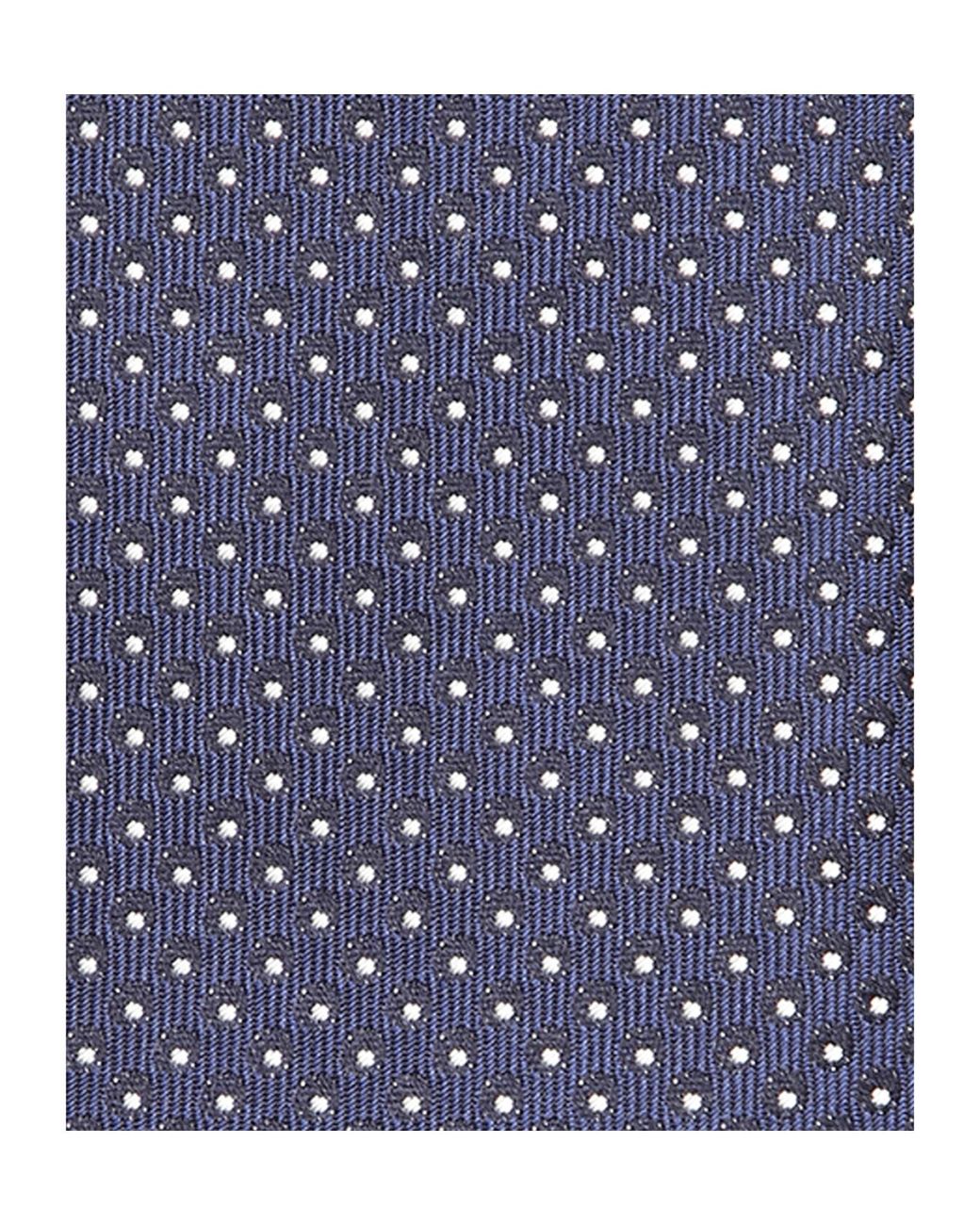 Canali Blue Pointed-Tip Tie for men