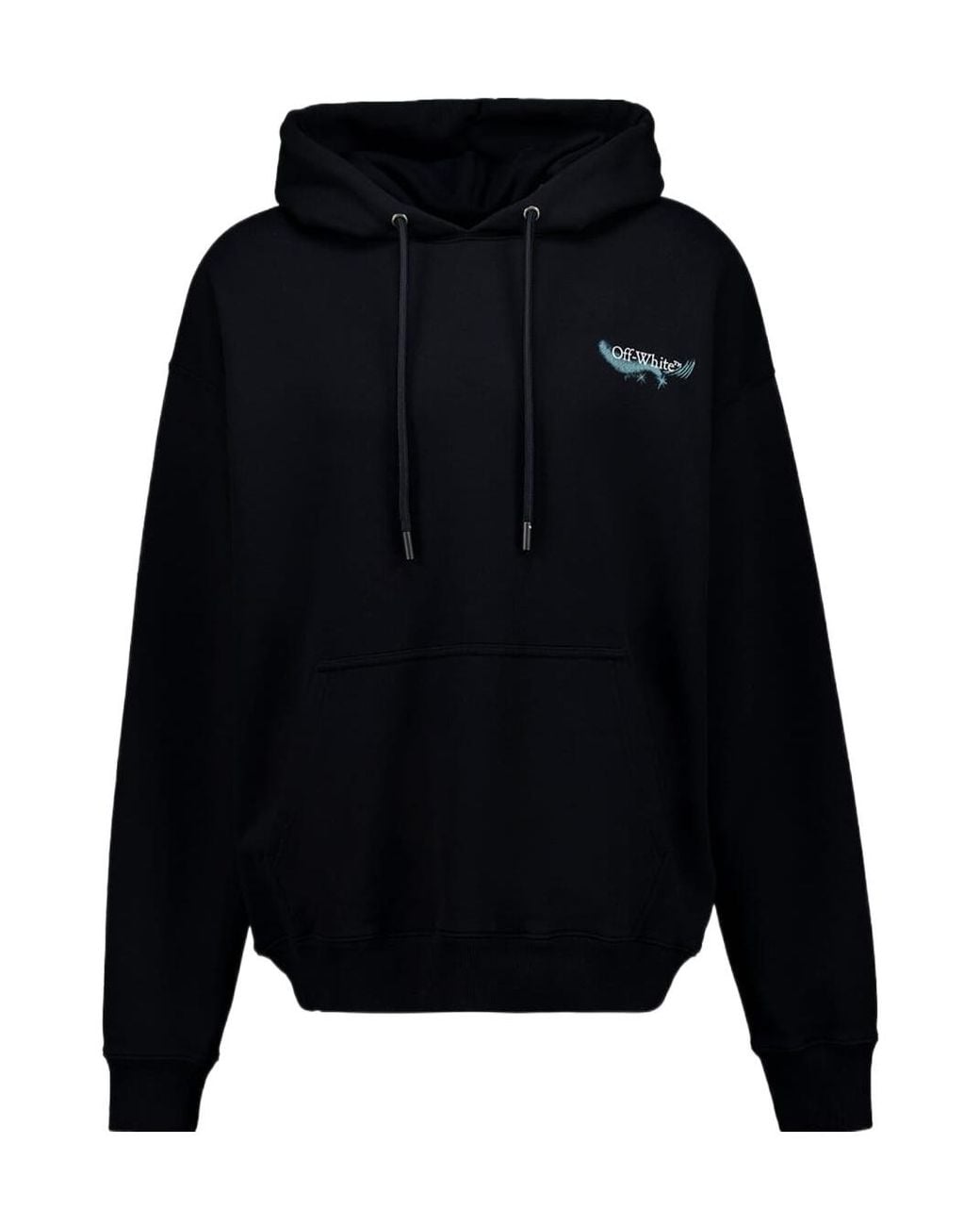 Off-White c/o Virgil Abloh Blue Moon Skate Drawstring Hoodie for men