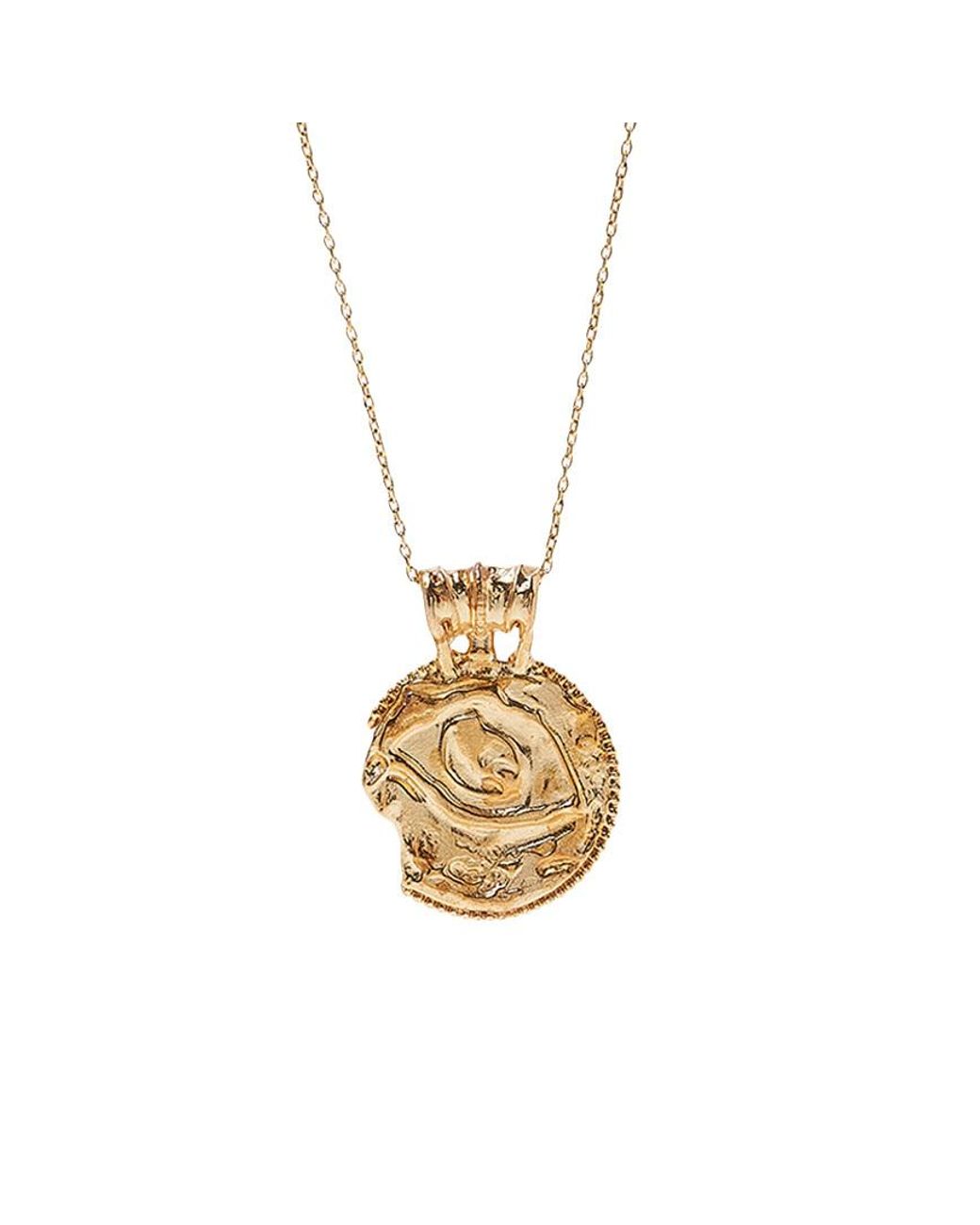 Alighieri White Logo Necklace