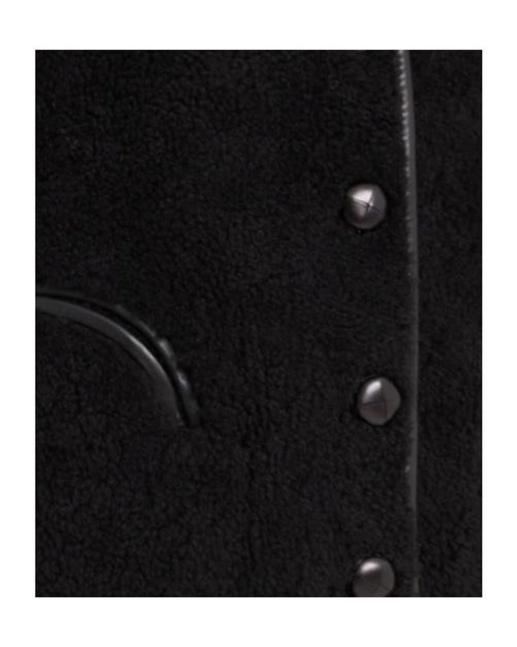 Blazé Milano Black Gliss Shearling Vest