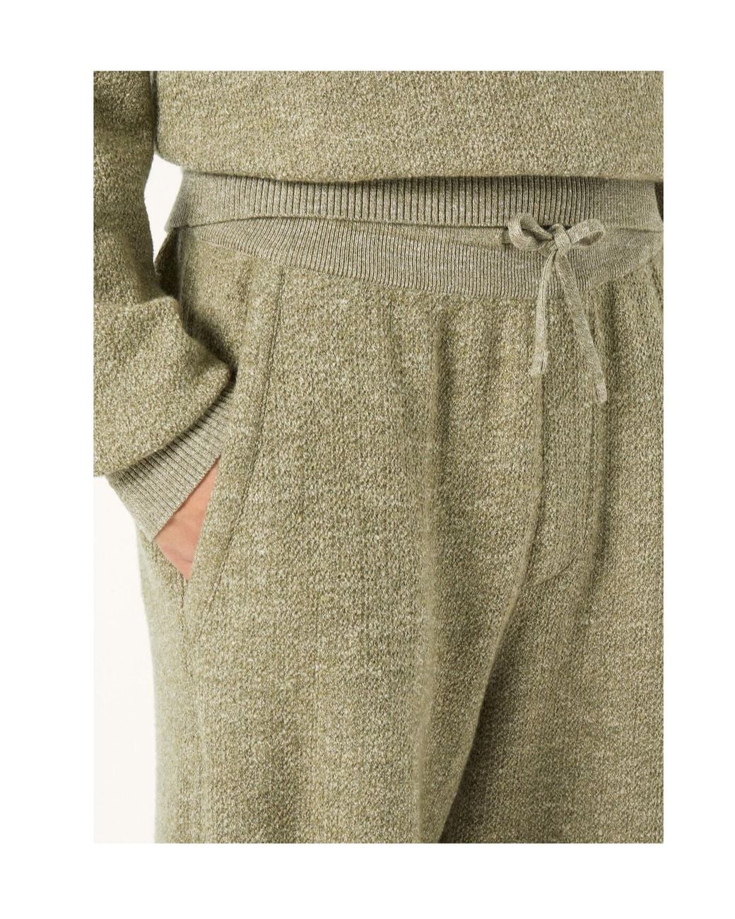 Loro Piana Green Cellina Pants for men