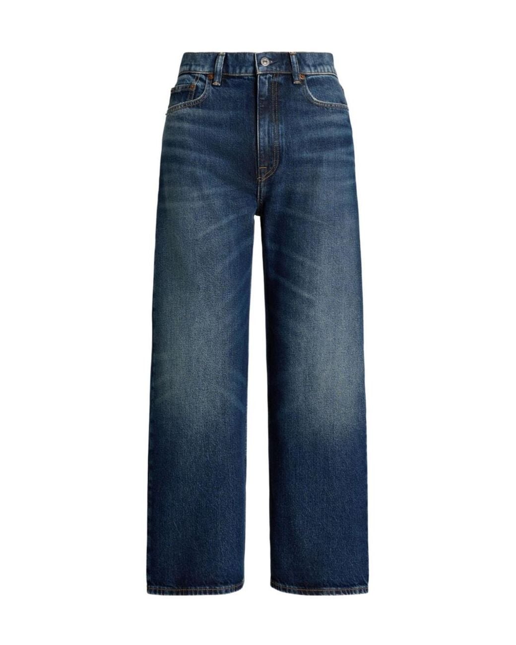 Polo Ralph Lauren Blue High-Rise Jeans