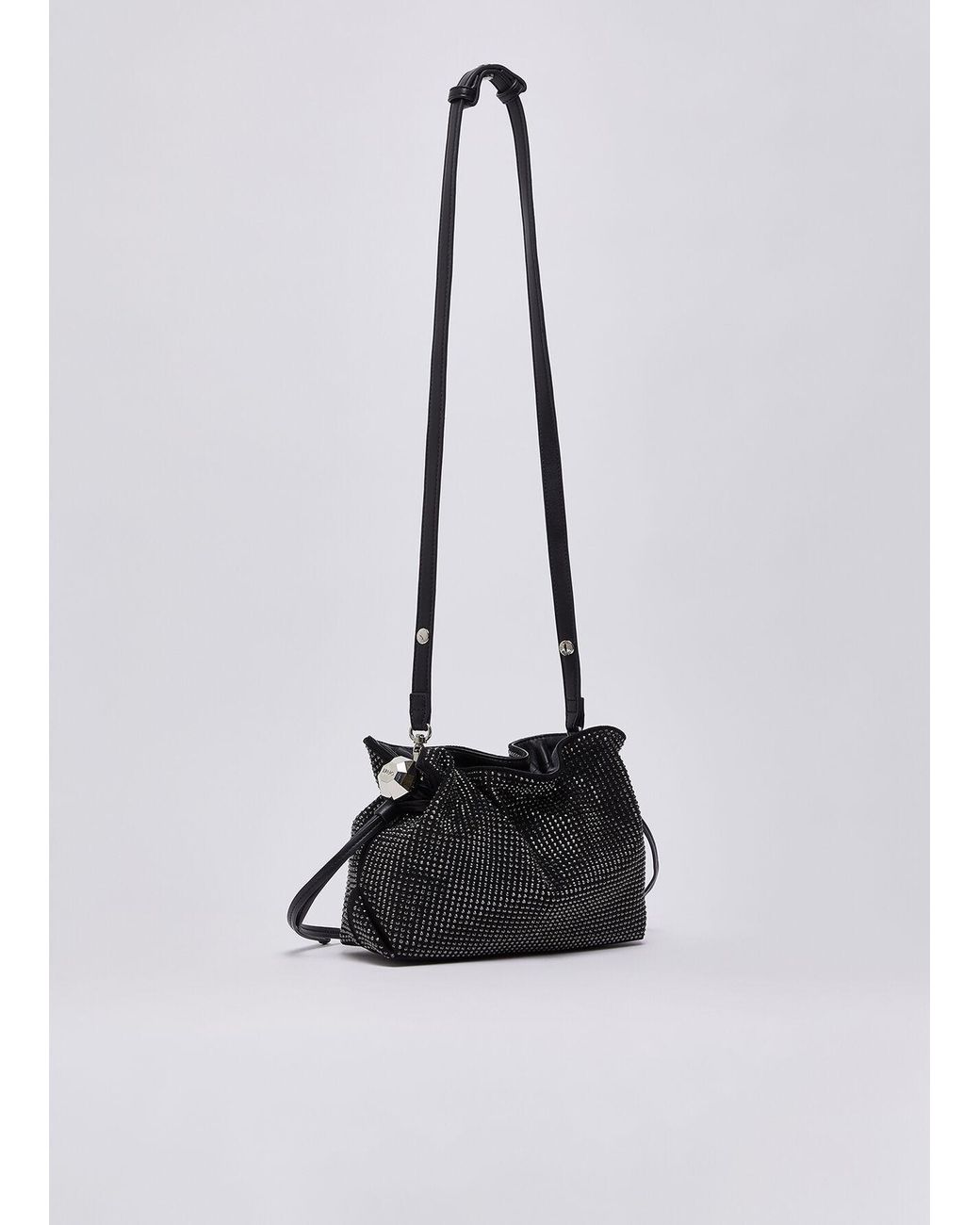 Liu Jo Black Embellished Clutch Bag
