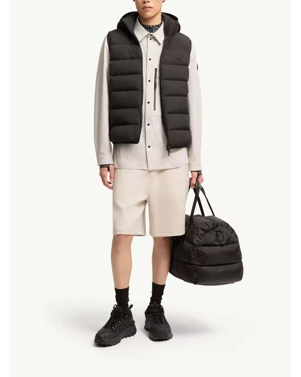 Moncler Black Arinella Down Gilet for men