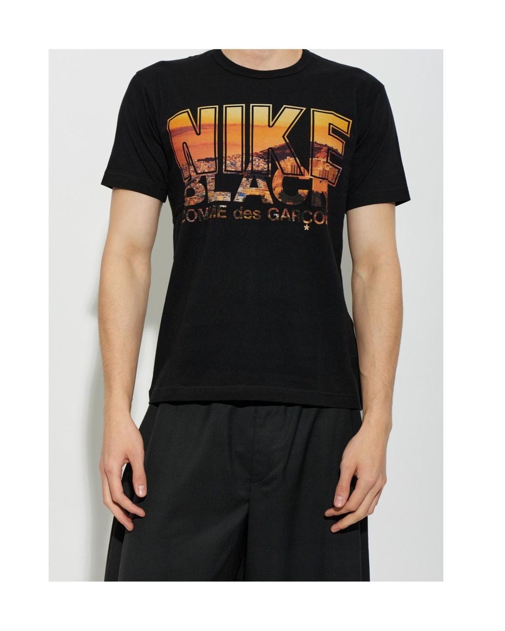 Comme des Garçons Black Short-Sleeved T-Shirt for men