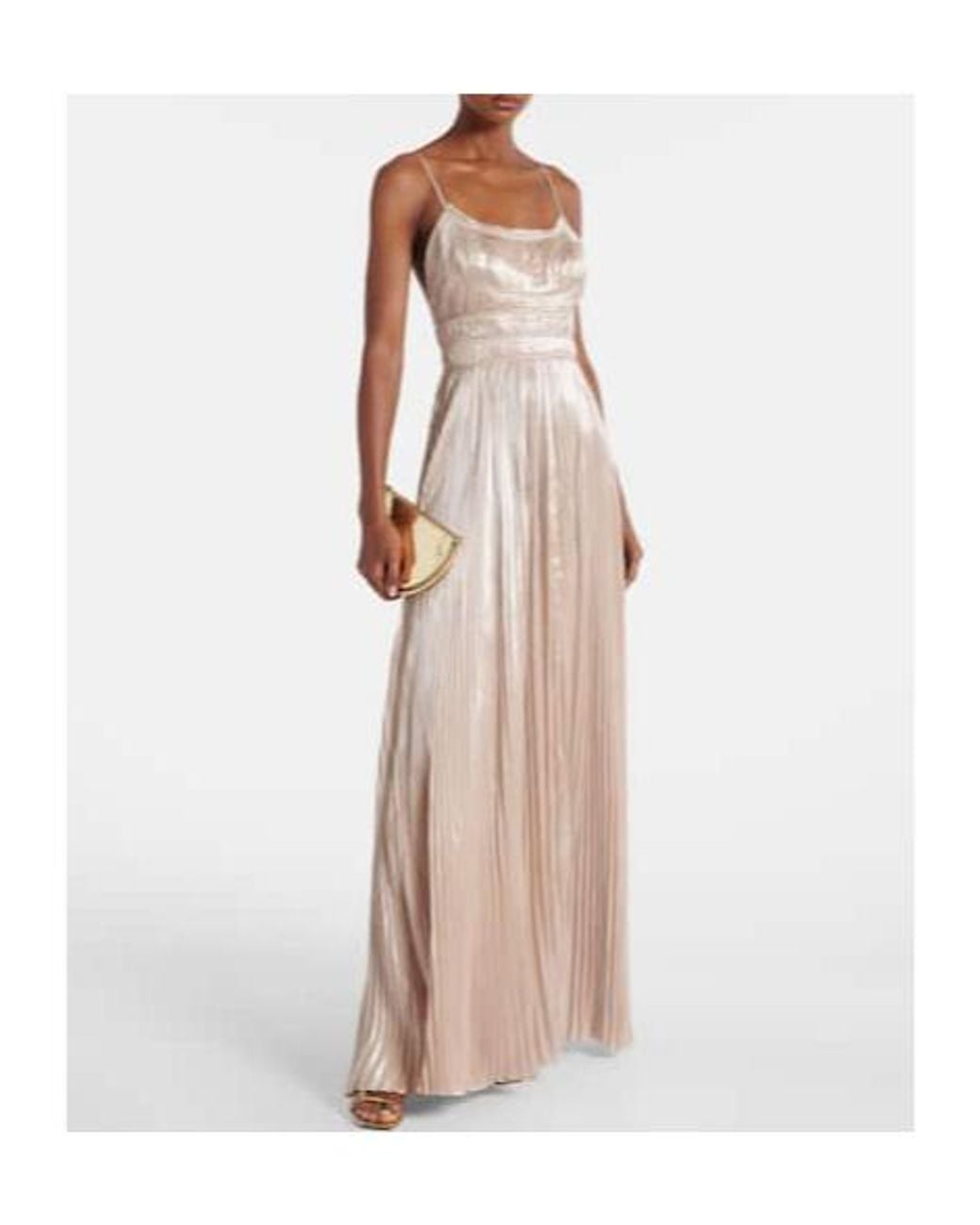 Ulla Johnson Natural Sleeveless Strapless Dress