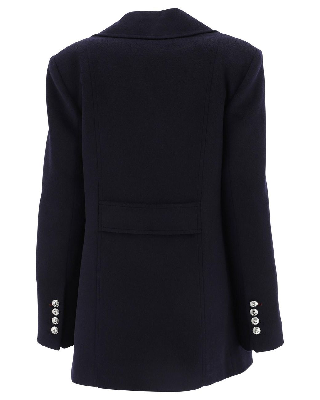 Saint James Blue Lapel Jacket