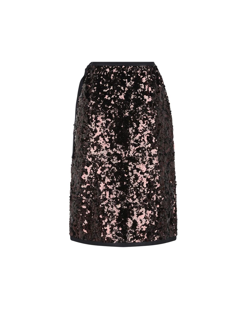 Prada Black Sequined Skirt