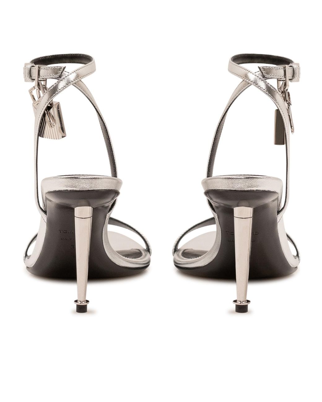 Tom Ford White Pointed-Toe High-Heeled Sandals