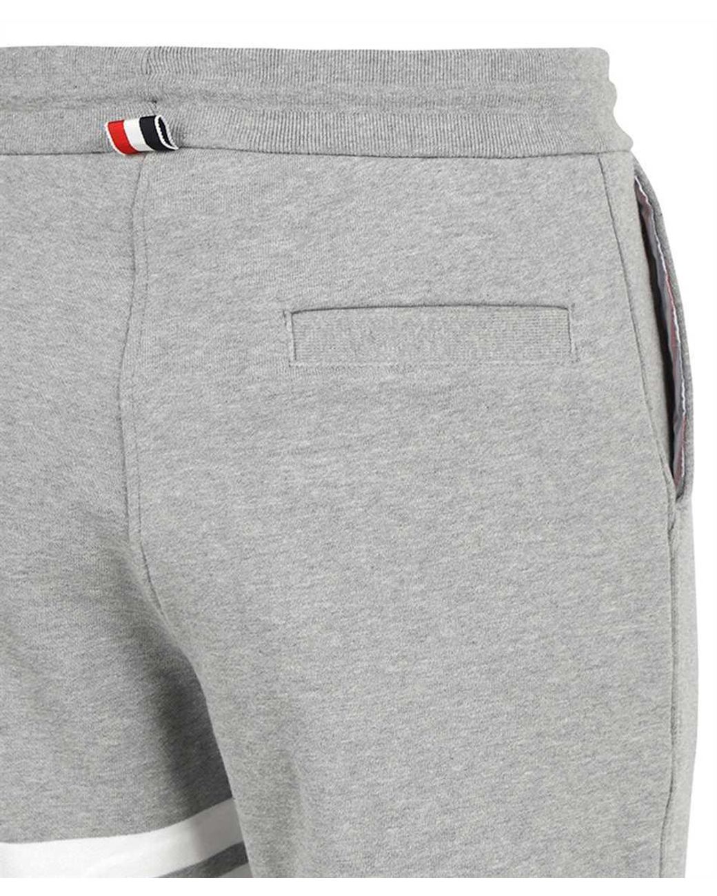 Thom Browne Gray Rope Sweatpants for men