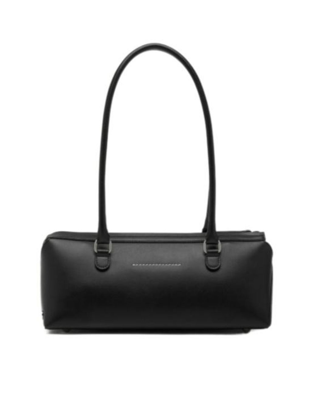 MM6 by Maison Margiela Black Bauletto Shoulder Bag