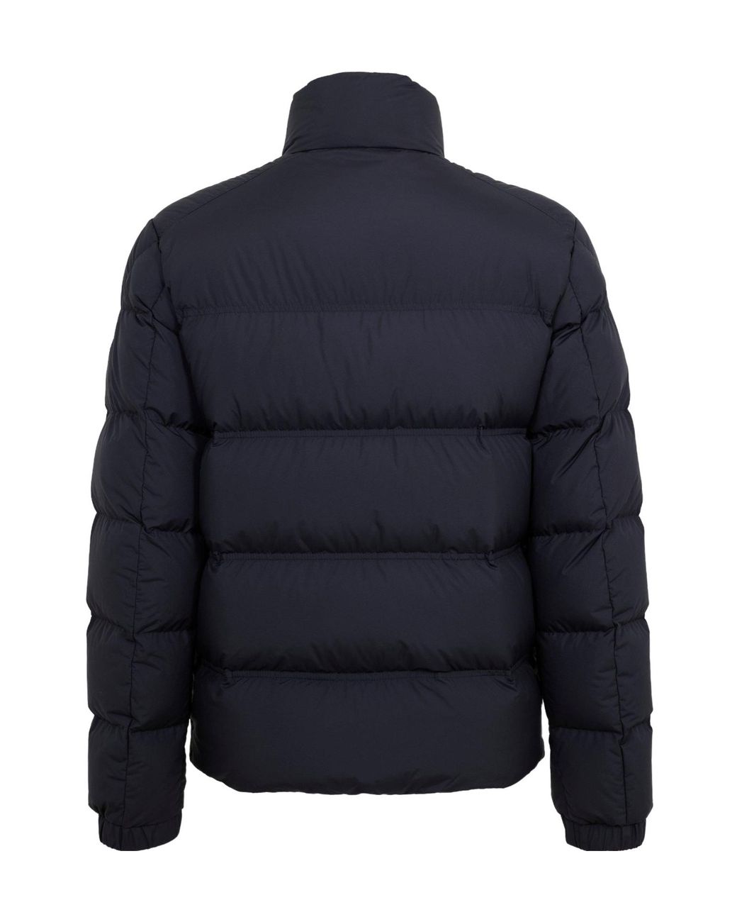 Moncler Blue Stand-Collar Quilted Down Jacket for men