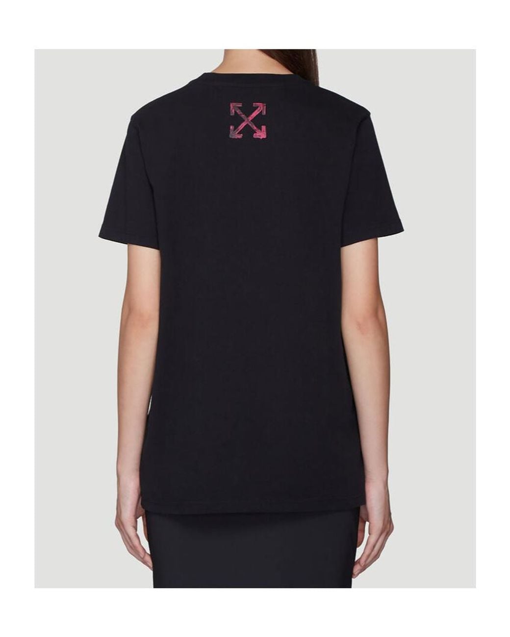 Off-White c/o Virgil Abloh Black Logo Printed T-Shirt