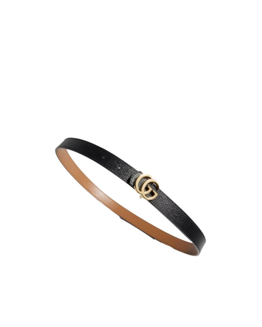 Gucci Multicolor Reversible Gg Marmont Thin Belt