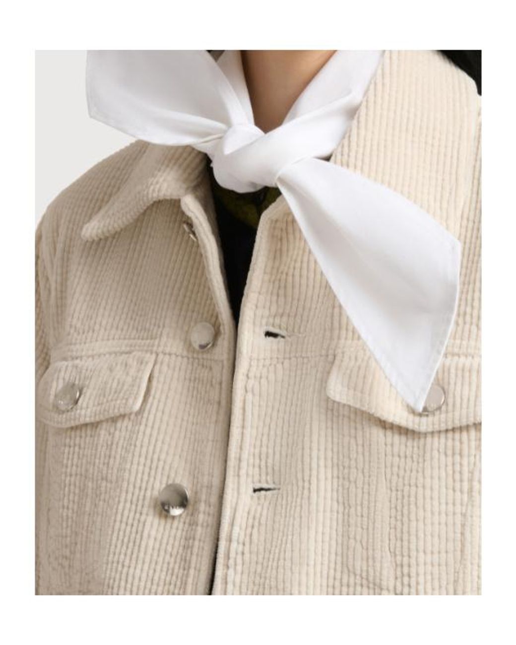 Marni Natural Corduroy Trucker Jacket