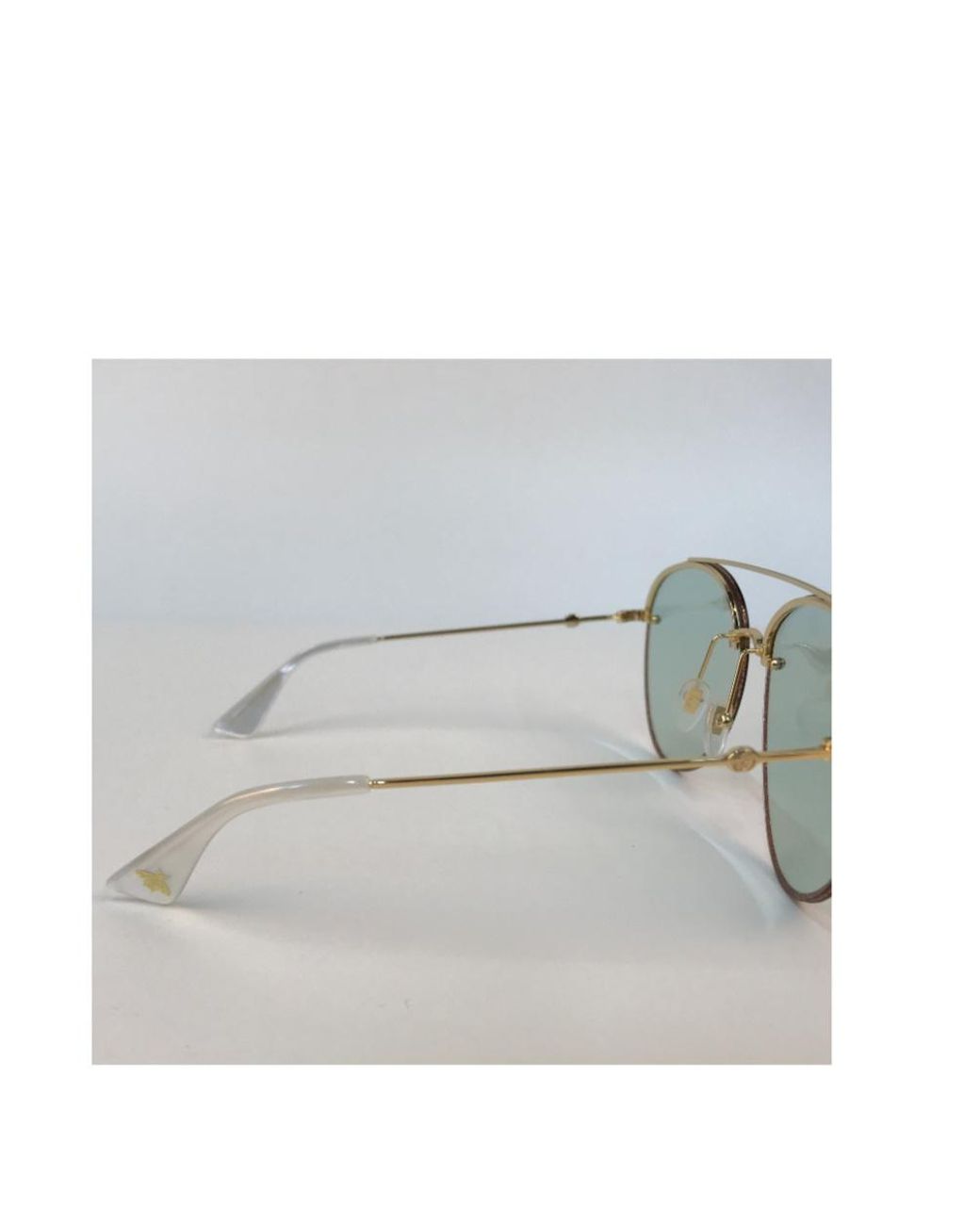 Gucci Metallic Pilot's Classic Sunglasses