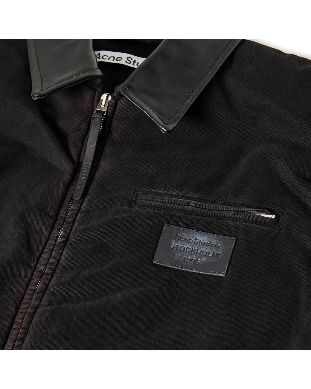 Acne Black Okra Barn Jacket