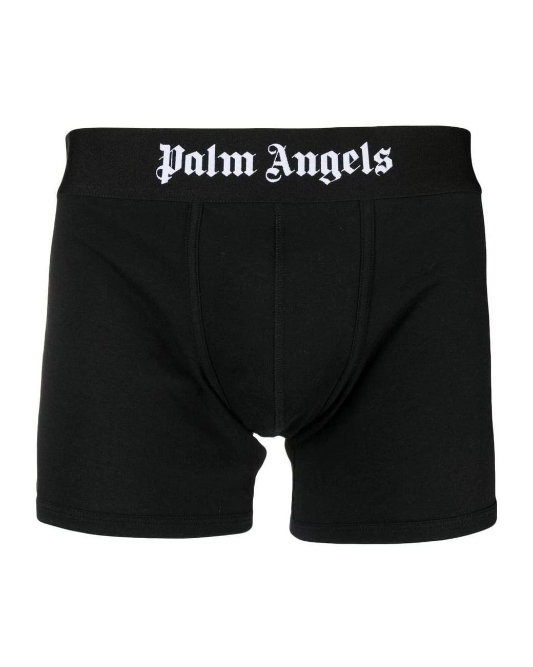 Palm Angels White Elastic Logo Waist Pack Of Three Boxers for men