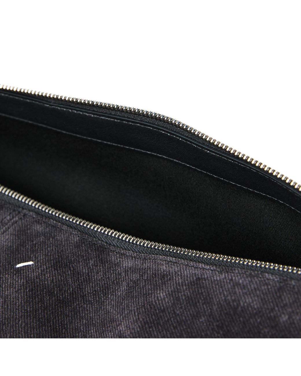Maison Margiela Black Spliced Large-Capacity Handbag