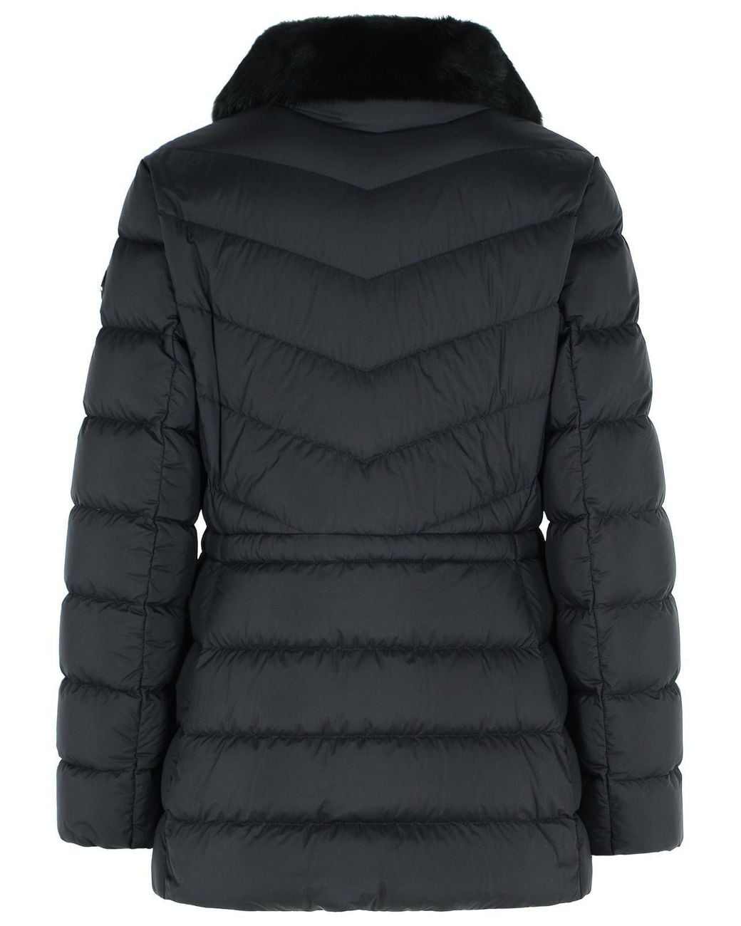 Moose Knuckles Black Zip-Up Padded Jacket
