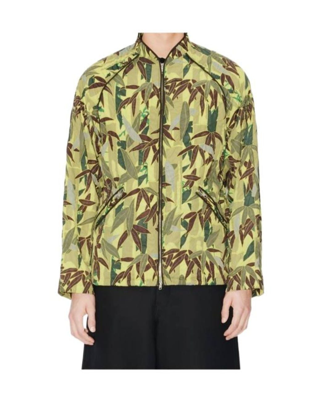 KENZO Green Chiku-Rin Camo' Workwear Jacket for men